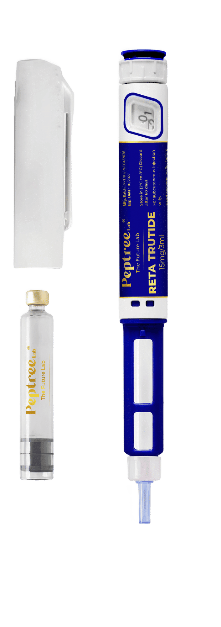 Peptree RETA TRUTIDE 15mg/3ml peptide injection pen